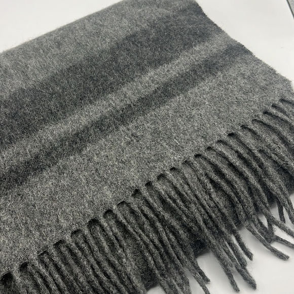 Gilded Age Other - Gray Wool Men's Scarf
